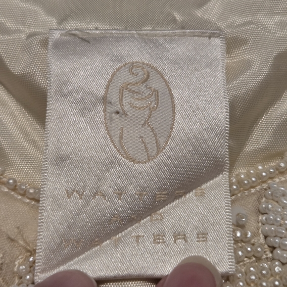 Vintage Beaded Silk Victorian Style Corset Top Size 2 - Picture 6 of 7